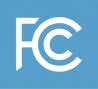 FCC white on lite blue